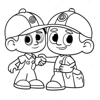 Pagina Da Colorare Di Handy Manny 22682-17930