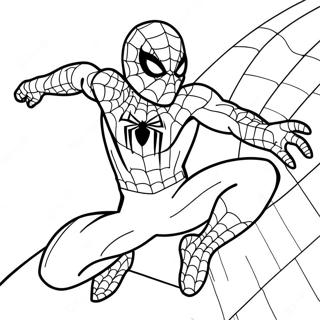 Spiderman And Hello Kitty Coloring Pages