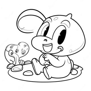 Goo Jit Zu Coloring Page 2270-1815