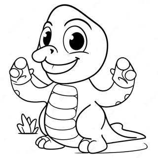 Goo Jit Zu Coloring Page 2270-1816