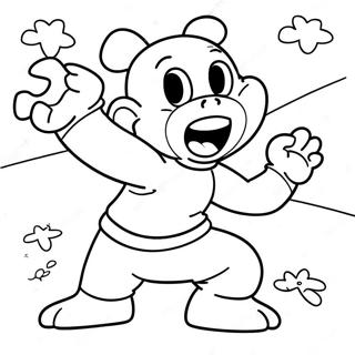 Goo Jit Zu Heroes In Action Coloring Page 2271-1810