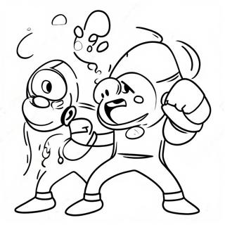 Goo Jit Zu Heroes In Action Coloring Page 2271-1811