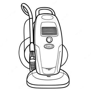 Vacuum Cleaner Coloring Page 22732-17996