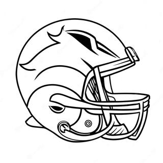 Denver Broncos Logo Coloring Page 22782-18005