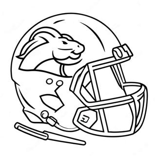 Denver Broncos Logo Coloring Page 22782-18006