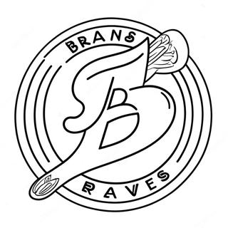 Braves Takım Logosu Boyama Sayfası 22812-18013