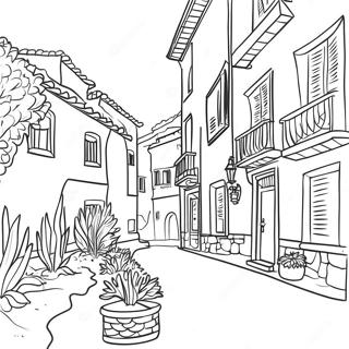 Spain Coloring Page 22842-18038