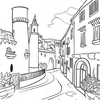 Spain Coloring Page 22842-18039