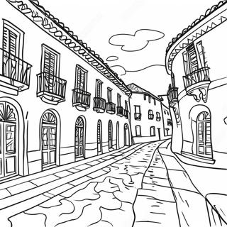 Spain Coloring Page 22842-18040