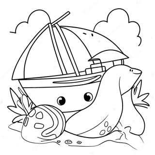 Summer Fun Coloring Page For Preschoolers 22882-18072