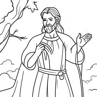 Elijah Coloring Page 22902-18086