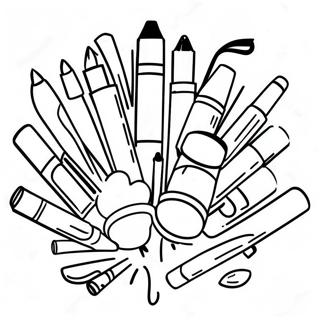 Markers Coloring Pages