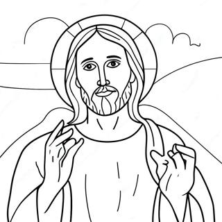 Jesus Loves You Coloring Pages