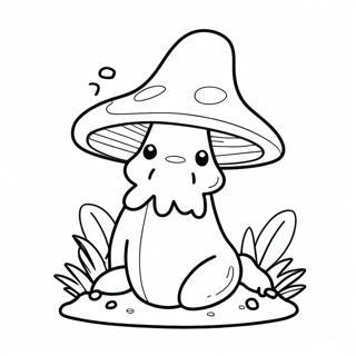 Mushroom Gnome Coloring Page 22962-18167