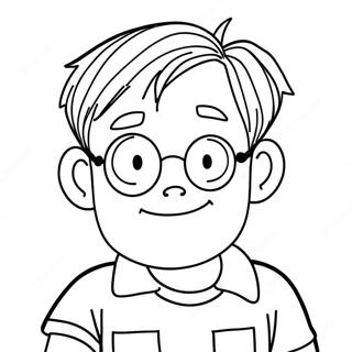 Big Nate Coloring Pages