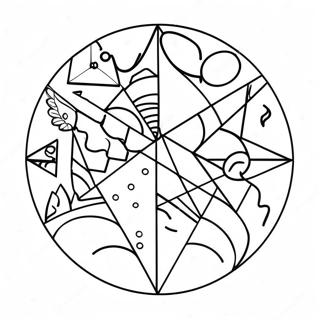 Fun 5th Grade Geometry Coloring Page 23013-18170