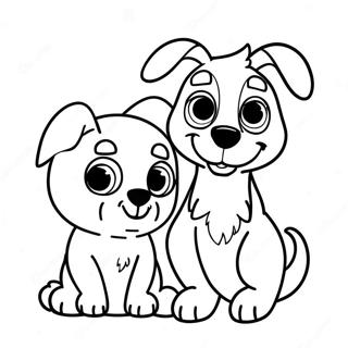 Pomni And Jax Coloring Page 23032-18185