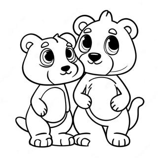 Pomni And Jax Coloring Page 23032-18187