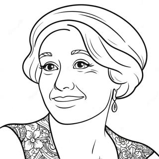 Best Aunt Ever Coloring Page 23052-18214