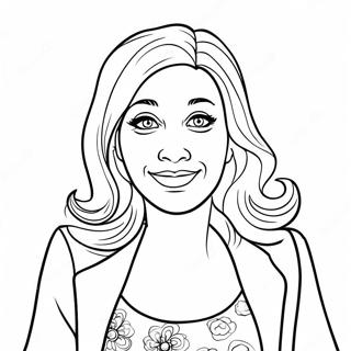 Best Aunt Ever Coloring Page 23052-18216