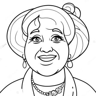 Funny Best Aunt Ever Coloring Page 23053-18233