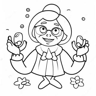 Funny Best Aunt Ever Coloring Page 23053-18234