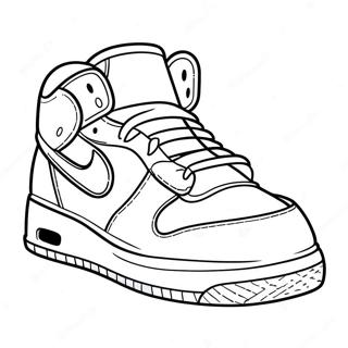 Sneaker Coloring Page 230-184