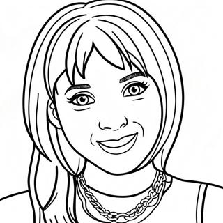 Hannah Montana Coloring Page 23102-18252