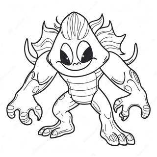 Super Monster Coloring Pages