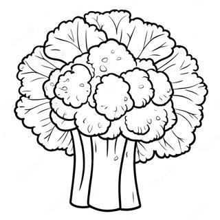 Broccoli Coloring Page 23142-18258