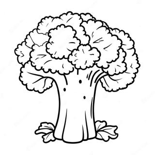 Broccoli Coloring Page 23142-18260