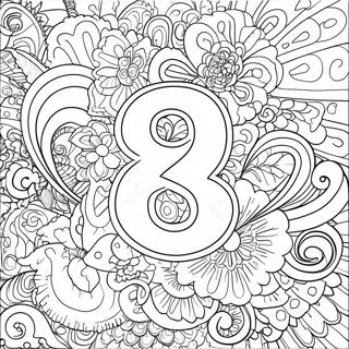 Number 8 Coloring Pages