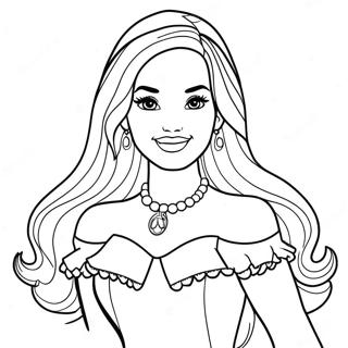 Bibble Barbie Coloring Page 23292-18379