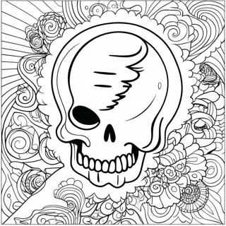 Grateful Dead Logo Coloring Page 23402-18490