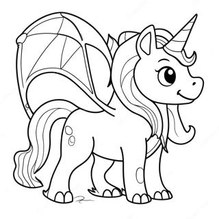 Mythical Creatures Coloring Page 2340-1866