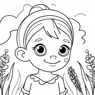 Little Charmers Lavender Coloring Pages