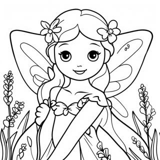 Little Charmers Lavender Coloring Pages