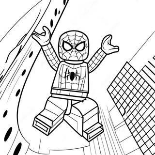 Lego Spiderman Kaupungin Läpi Heiluen Väri 2361-1900