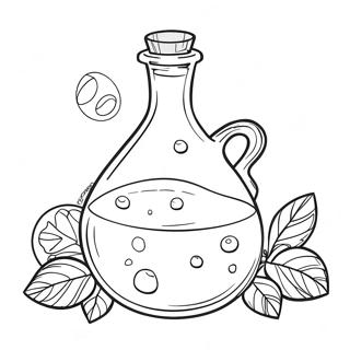 Potion Coloring Pages