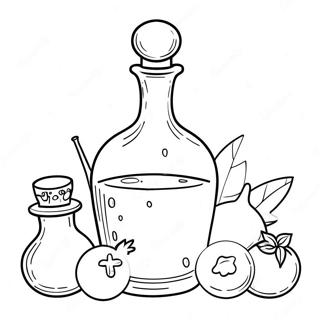 Potion Coloring Page 23632-18671