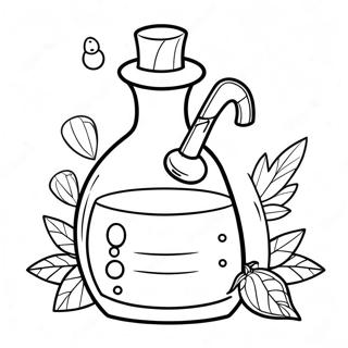 Magical Potion Bottle Coloring Page 23633-18662