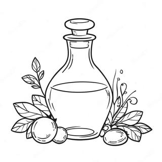 Magical Potion Bottle Coloring Page 23633-18663