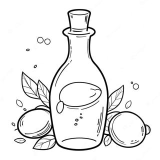 Magical Potion Bottle Coloring Page 23633-18664