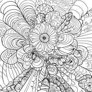 Mind Blowing Optical Illusion Coloring Page 23642-18658