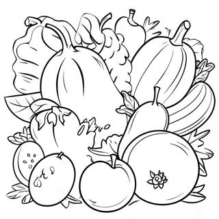 Healthy Habits Coloring Pages