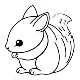 Chinchilla Coloring Page 23702-18714