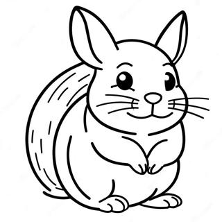 Chinchilla Coloring Page 23702-18716