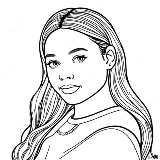 Olivia Rodrigo Coloring Pages