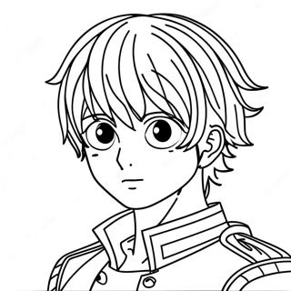 Todoroki Coloring Page 23822-18815