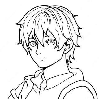 Todoroki Coloring Page 23822-18816